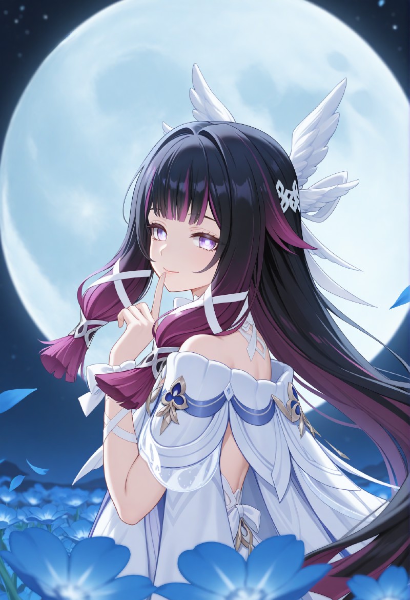 Moon Maiden / Columbina 月之少女／哥伦比娅 (Genshin Impact)
