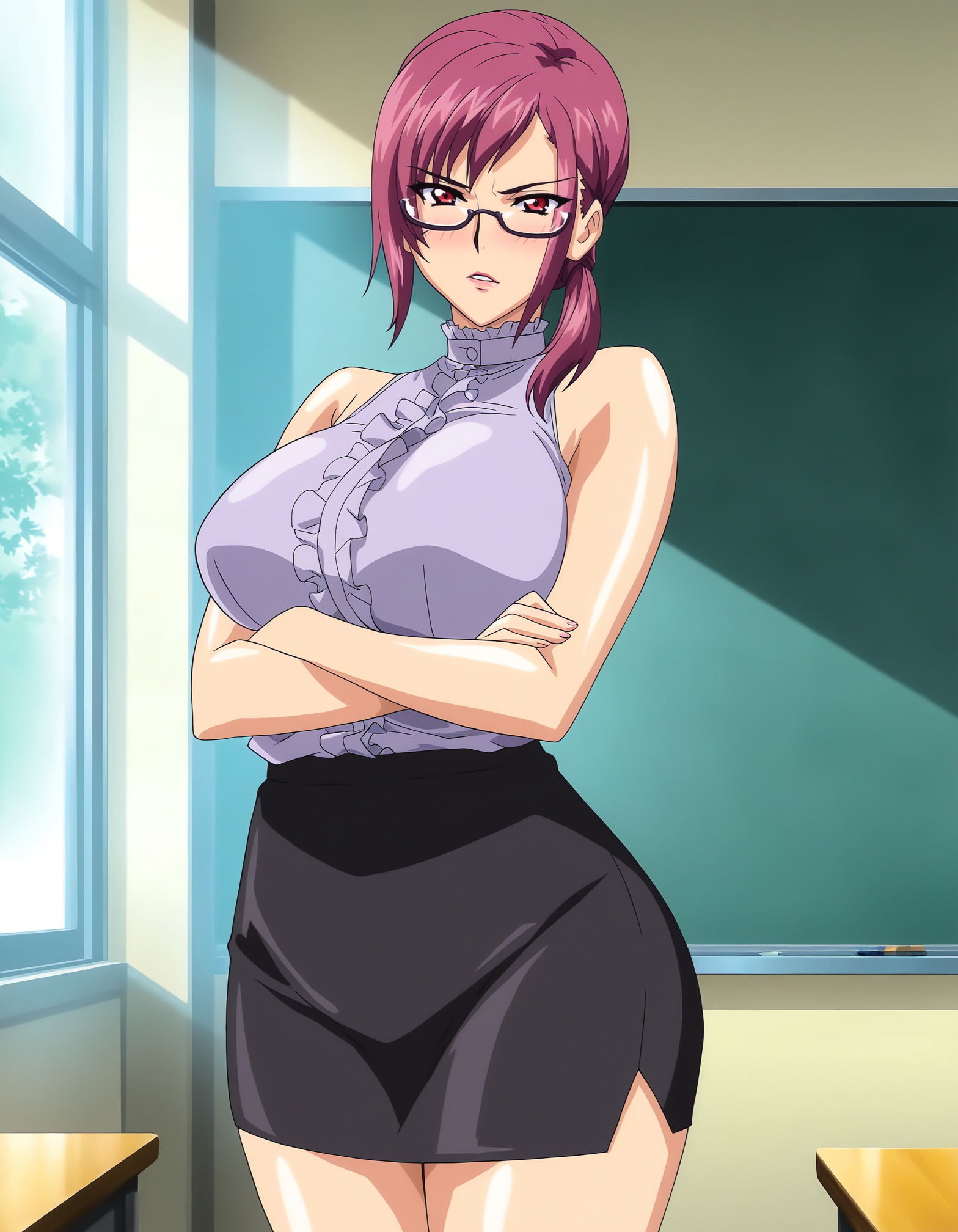 Yamazaki Suzuko (Hentai: Rinkan Club) NoobAI-XL