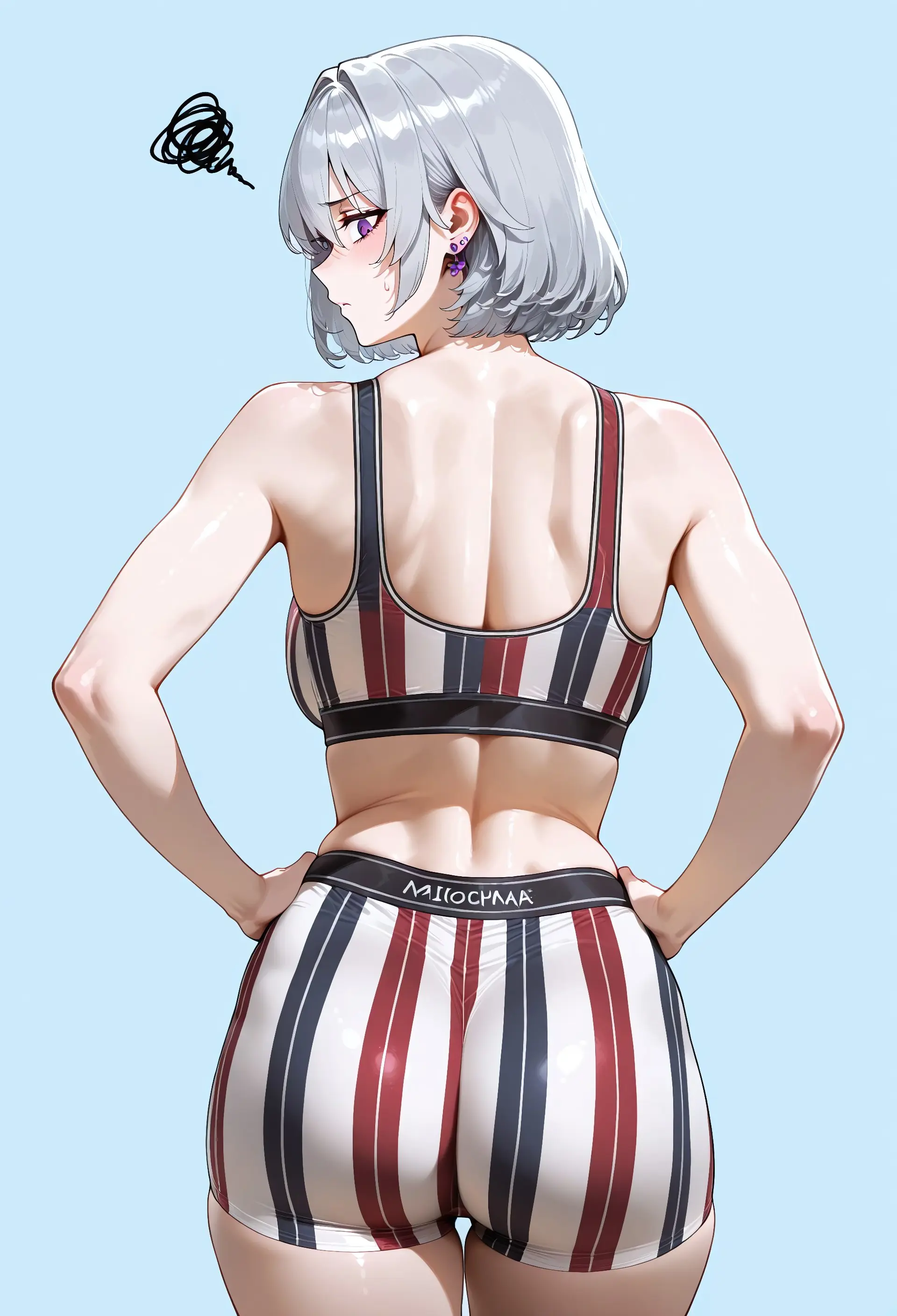 Innerwear - Tennis Bra and Boyshort Panties