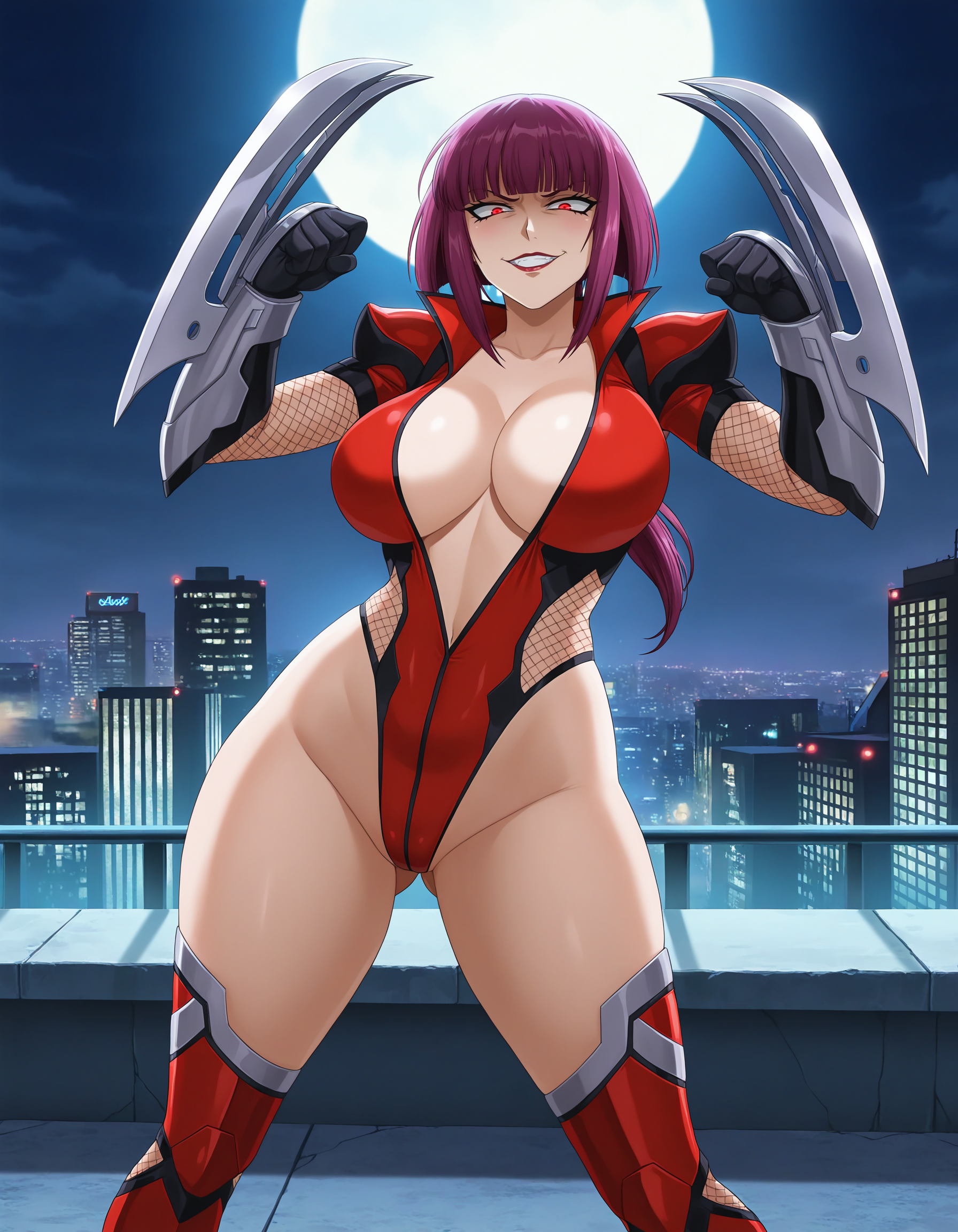 2in1 Oboro / Oboro Koukawa NoobAI EPS Illustrious