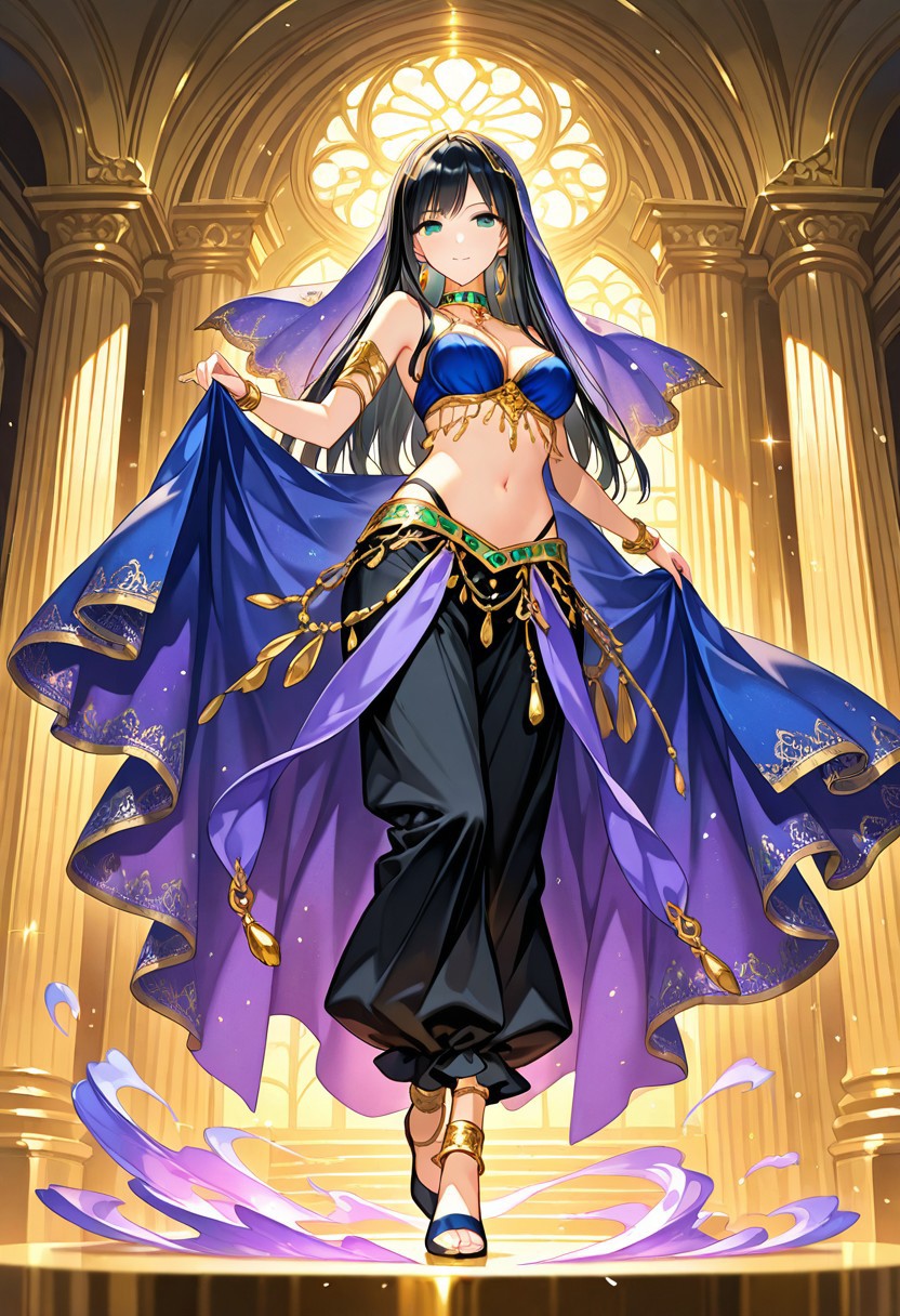 Alkan_AI Eastern Dancer Elegance