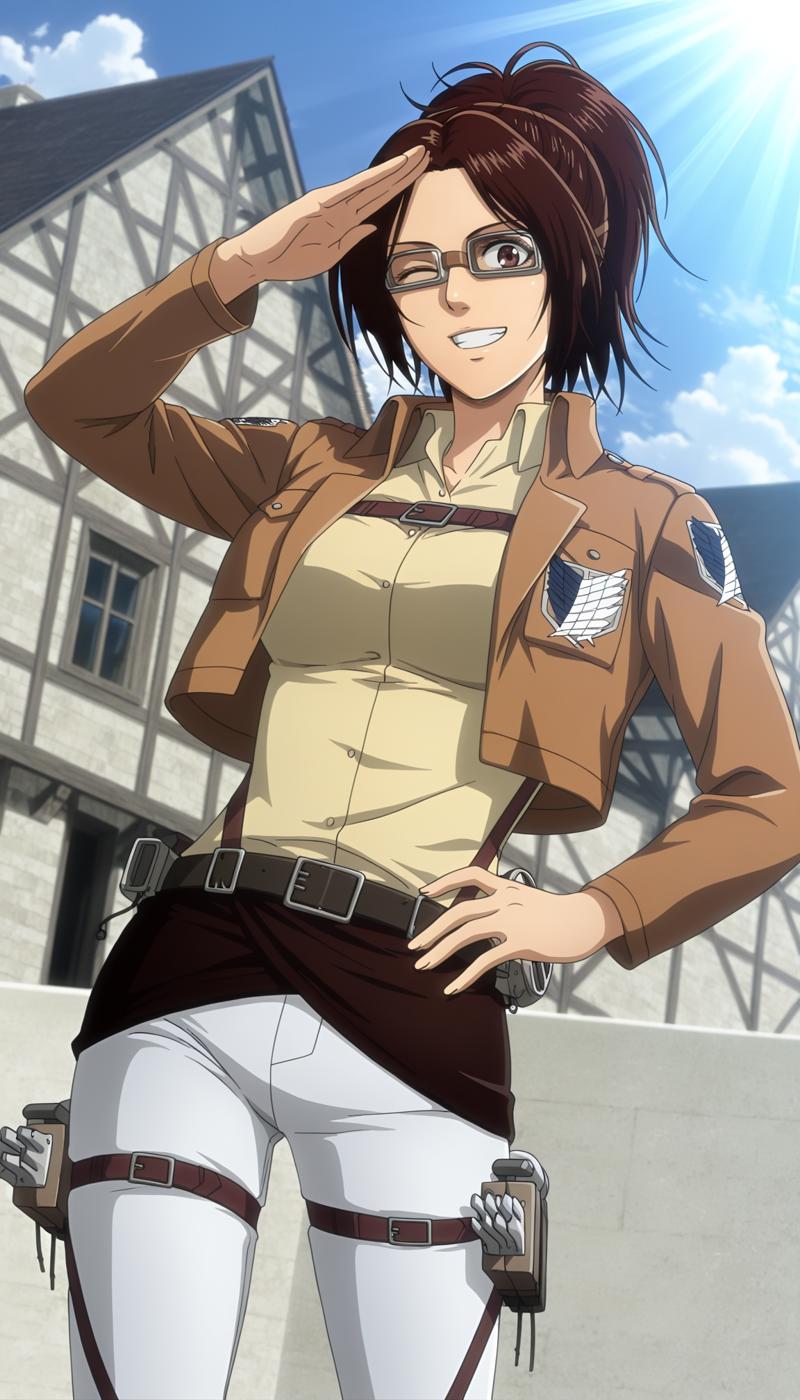 Hange Zoë ハンジ・ゾエ (Shingeki No Kyojin) - Idkwe