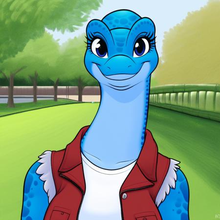 Anthro Sauropod [for pony]