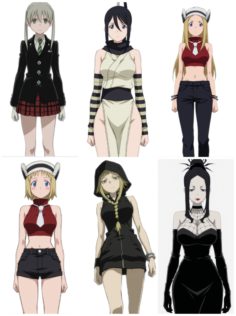 Soul Eater [Characters Pack] - Fasd800