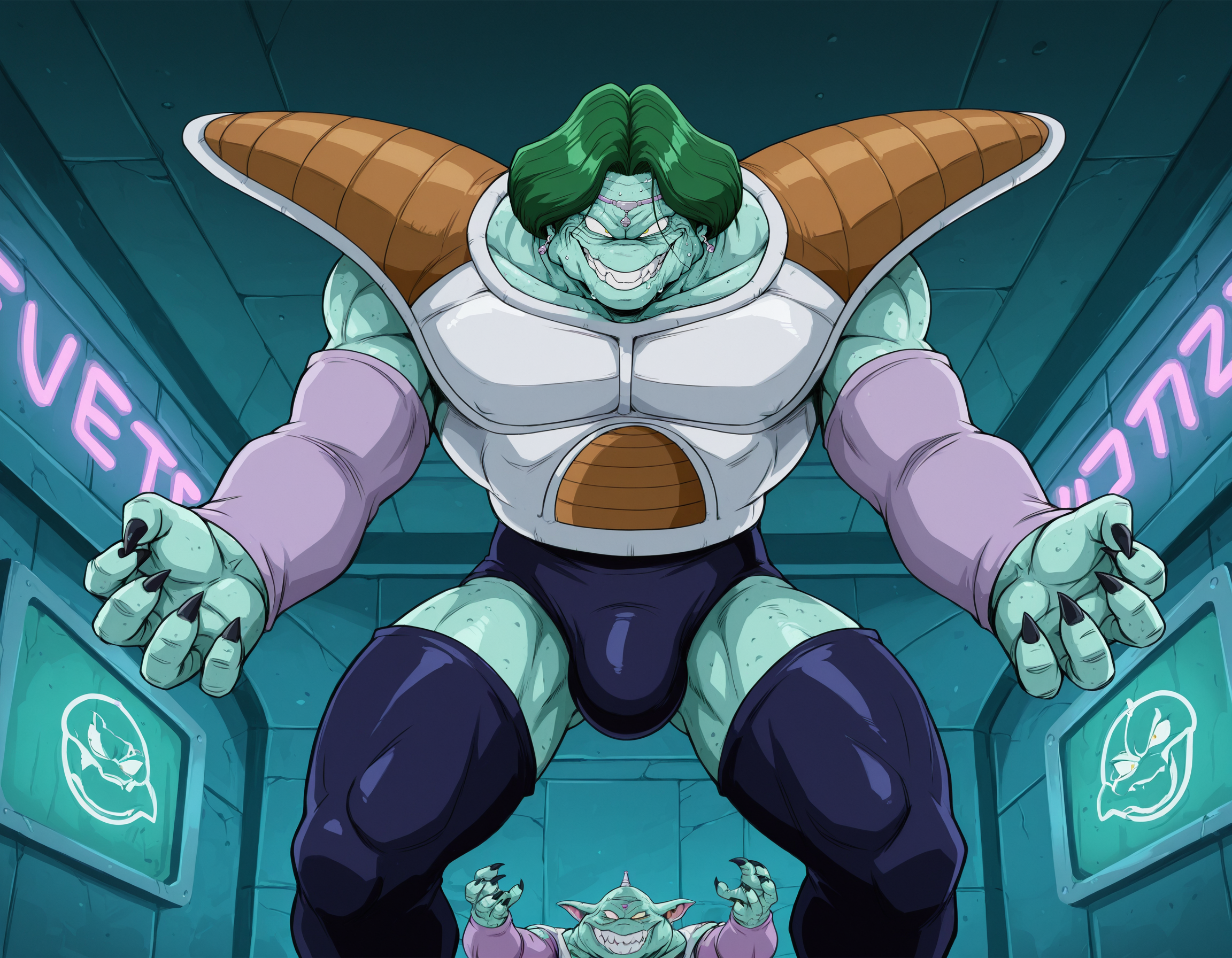 Zarbon Monster Form - Dragon ball Z (Illustrious)