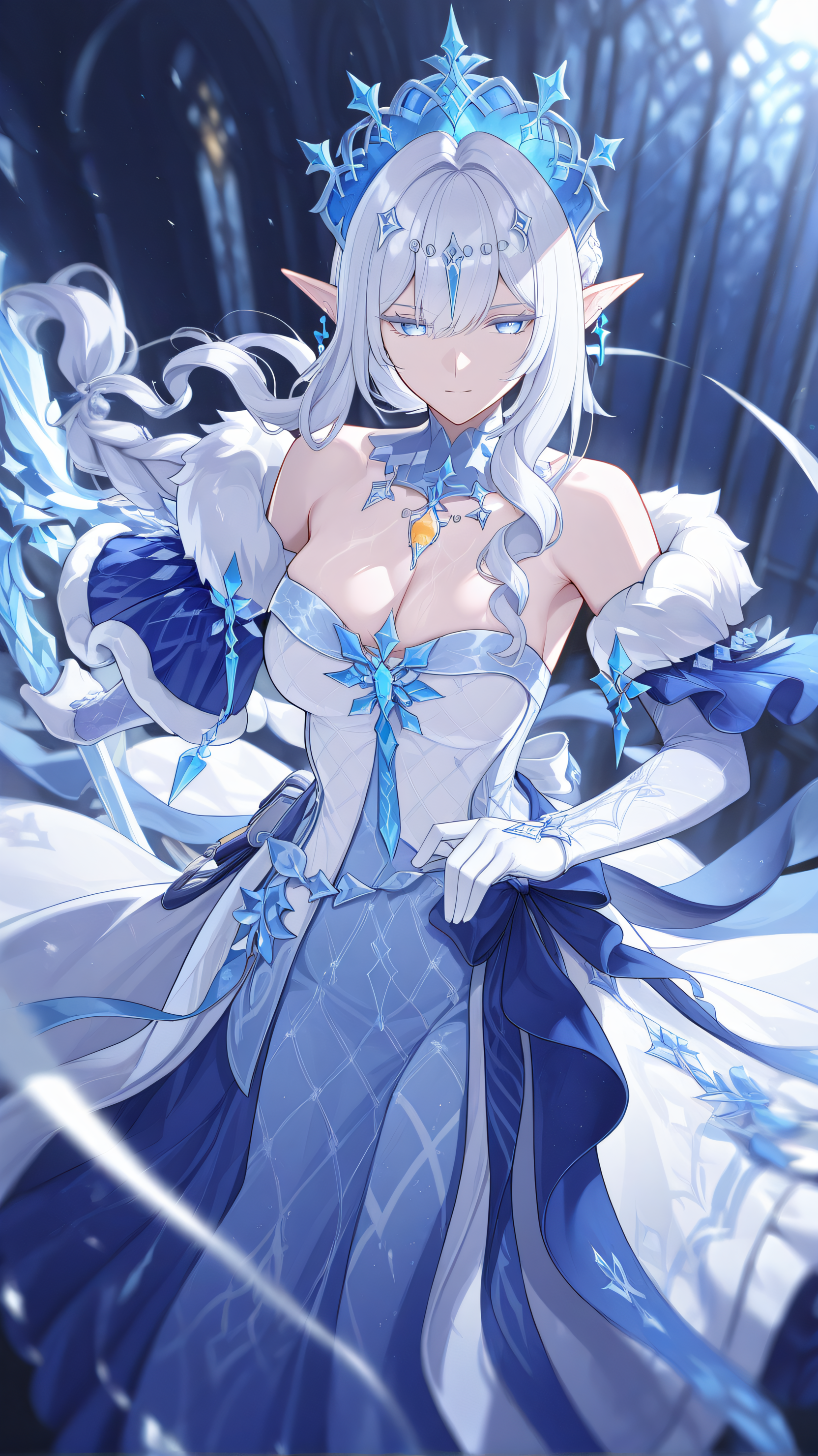 Anastasya（安娜丝塔夏/冰之女皇）——Genshin Impact Anastasya ILLU