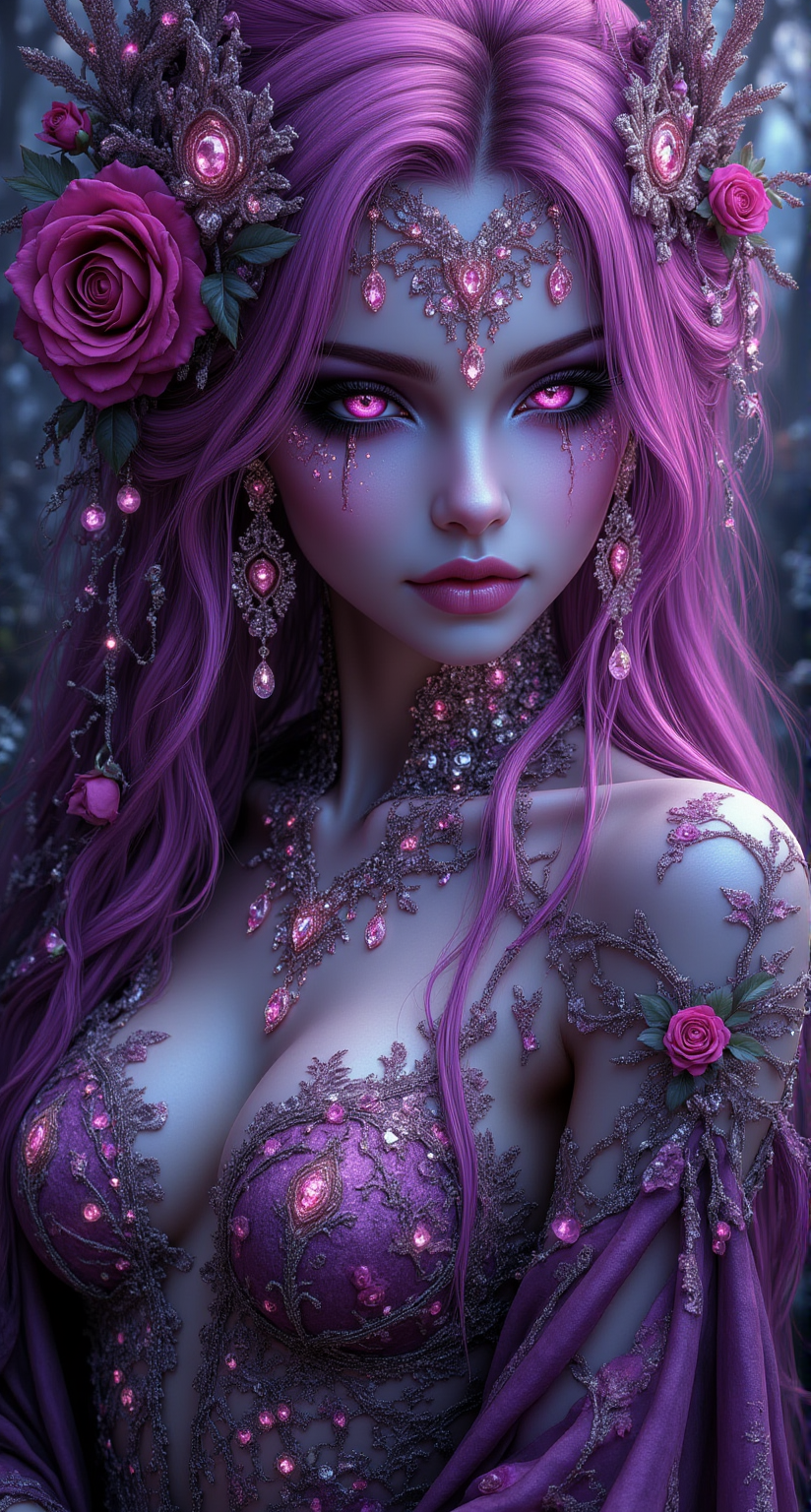 Flux! Enchanted elves and fantasy characters V1