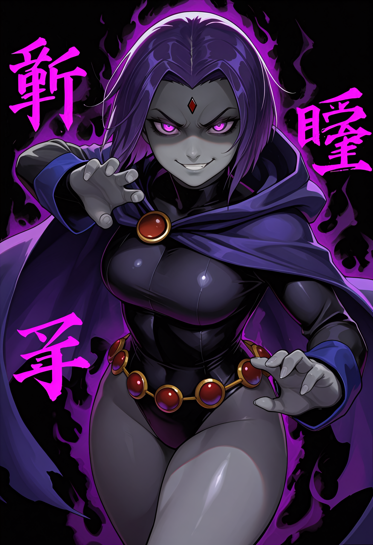 Akuma Wrath of the Raging Demon Pose