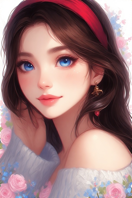 Digital oil painting Digital oil painting