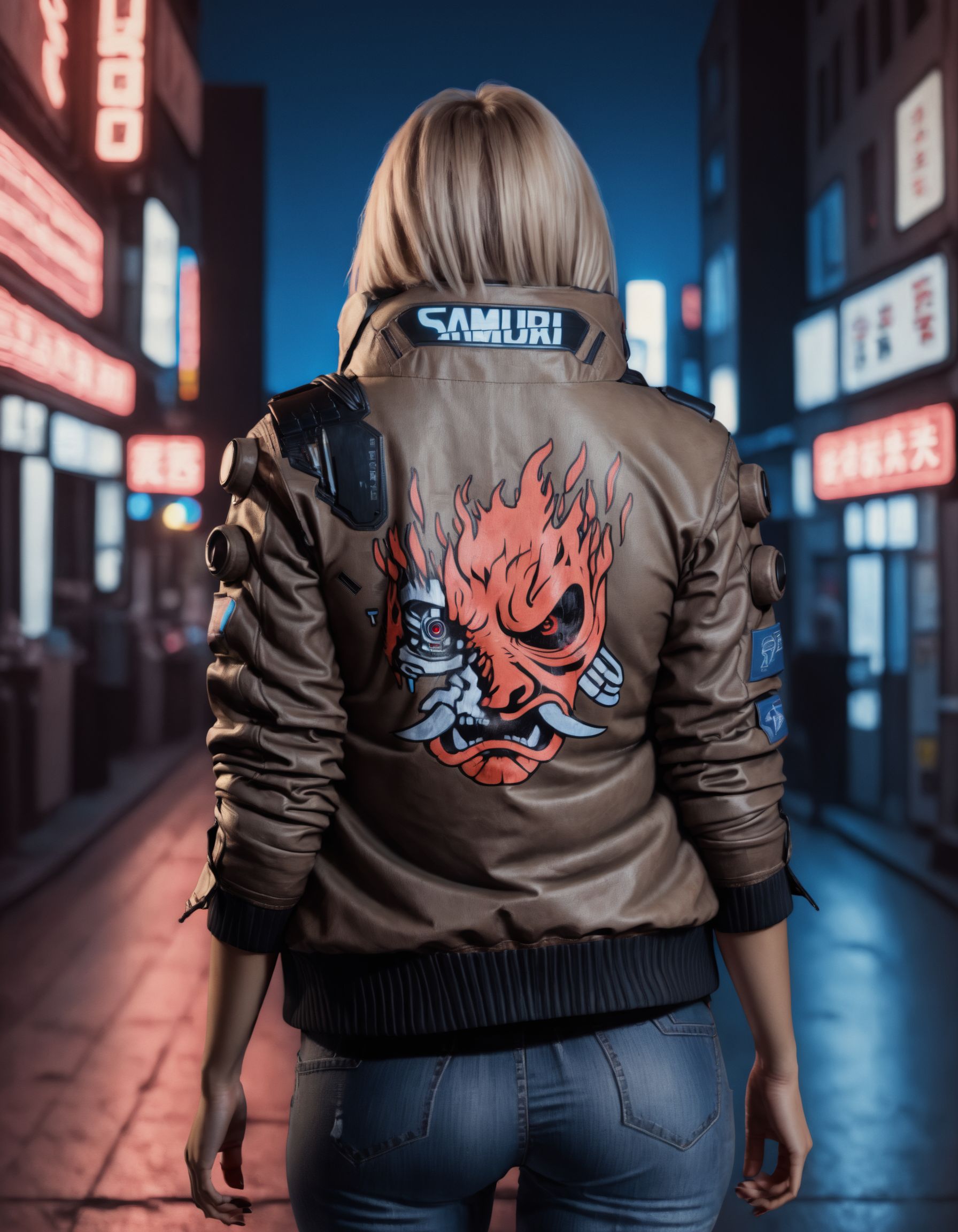 Cyberpunk Samurai Jacket