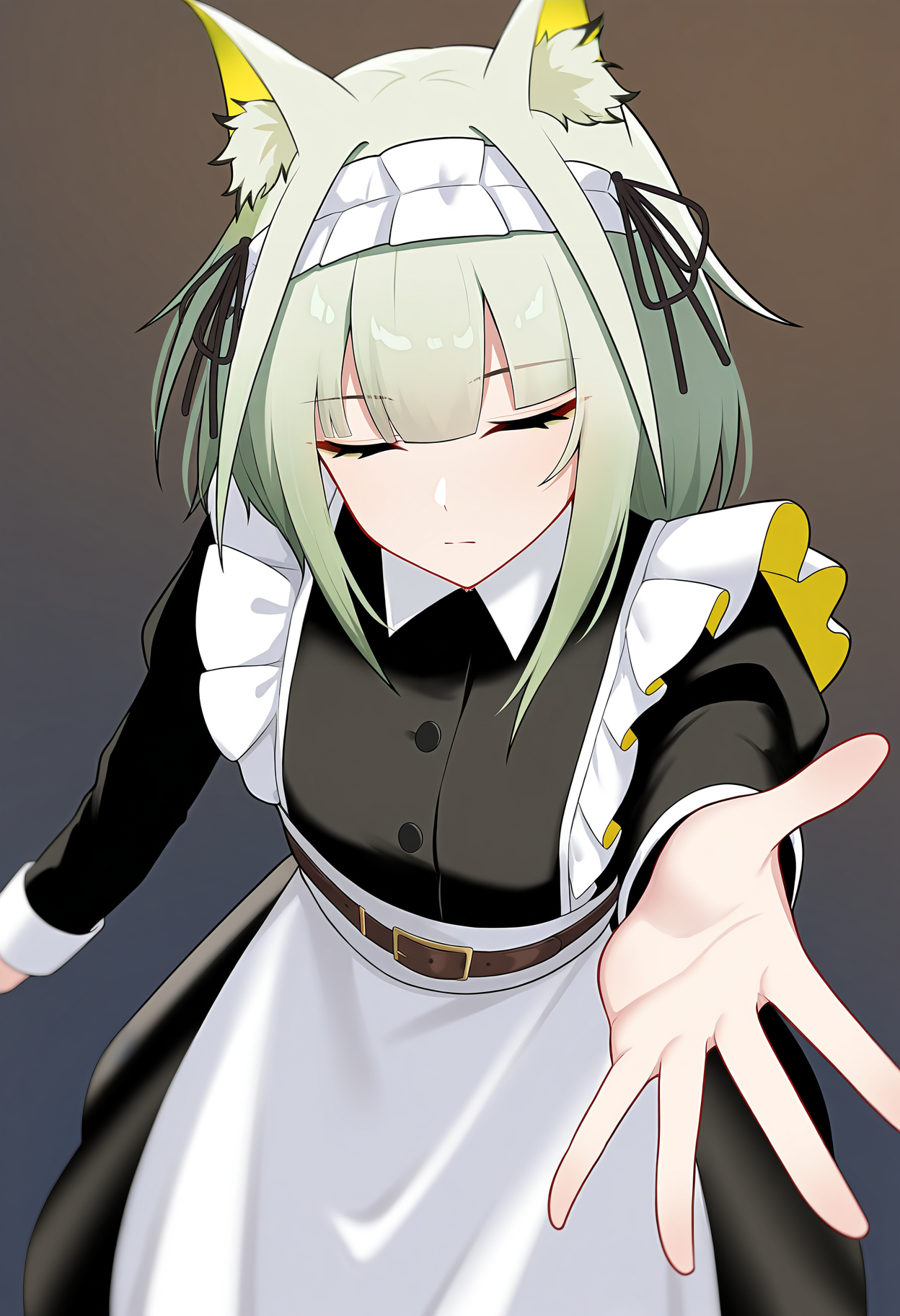 Kaltsit 【the remains of time】 Arknights 女仆凯尔希 -Ill