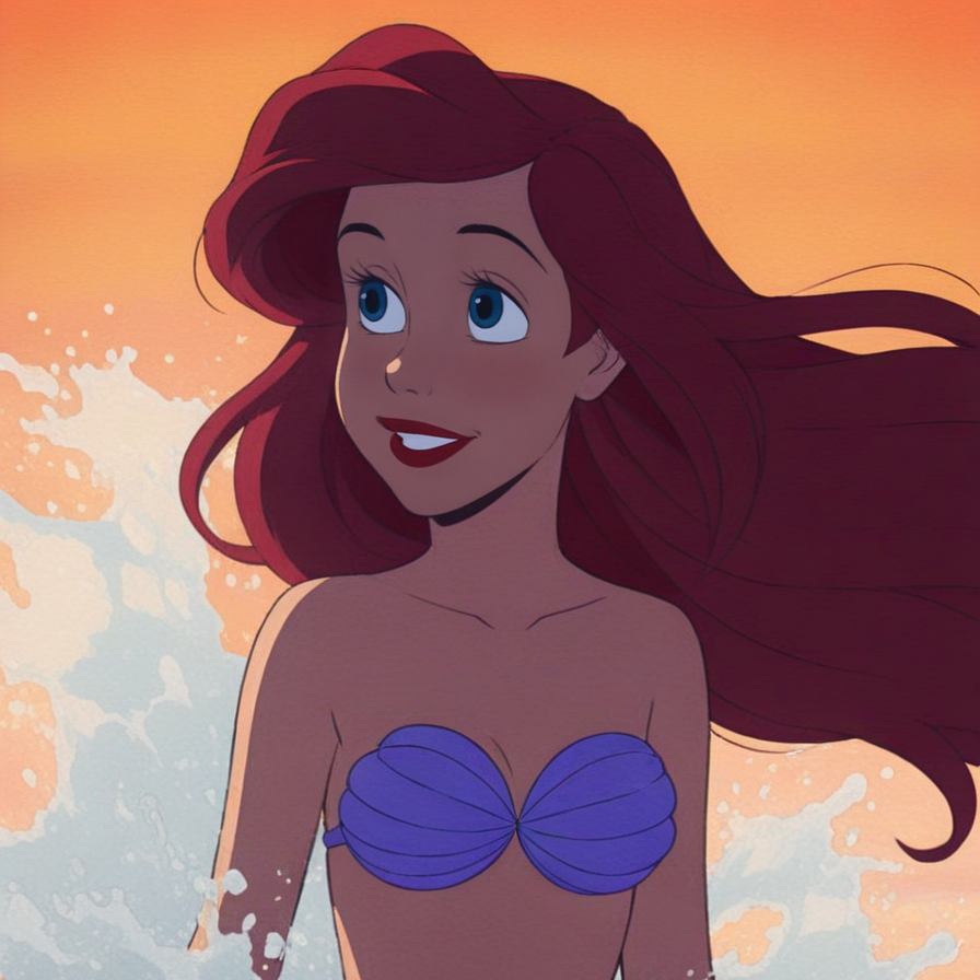 Ariel (The Little Mermaid) | Tensor.Art | Tensor.Art