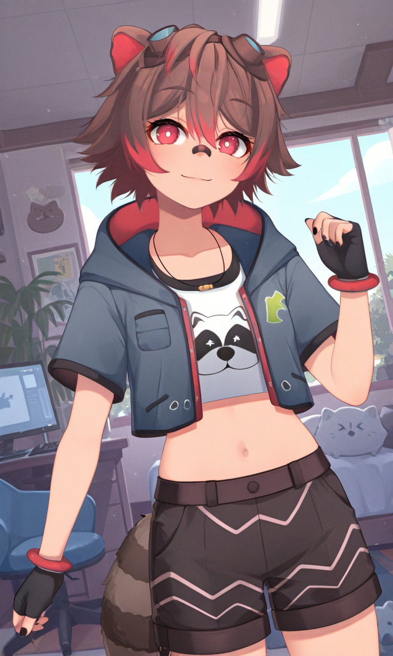RAKKUN | Vtuber | (CLASSIC MODEL)