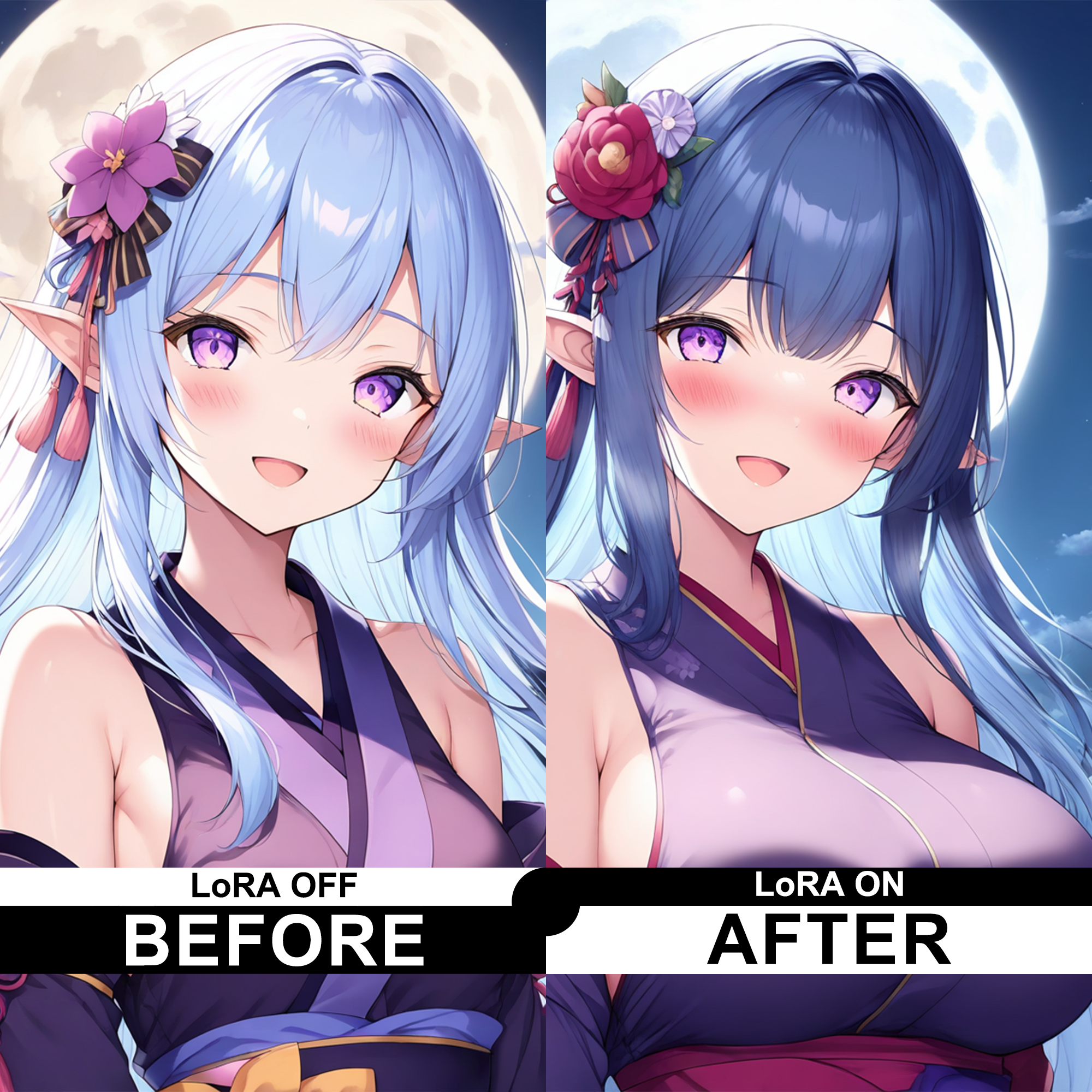 Small breasts → Large breasts V2