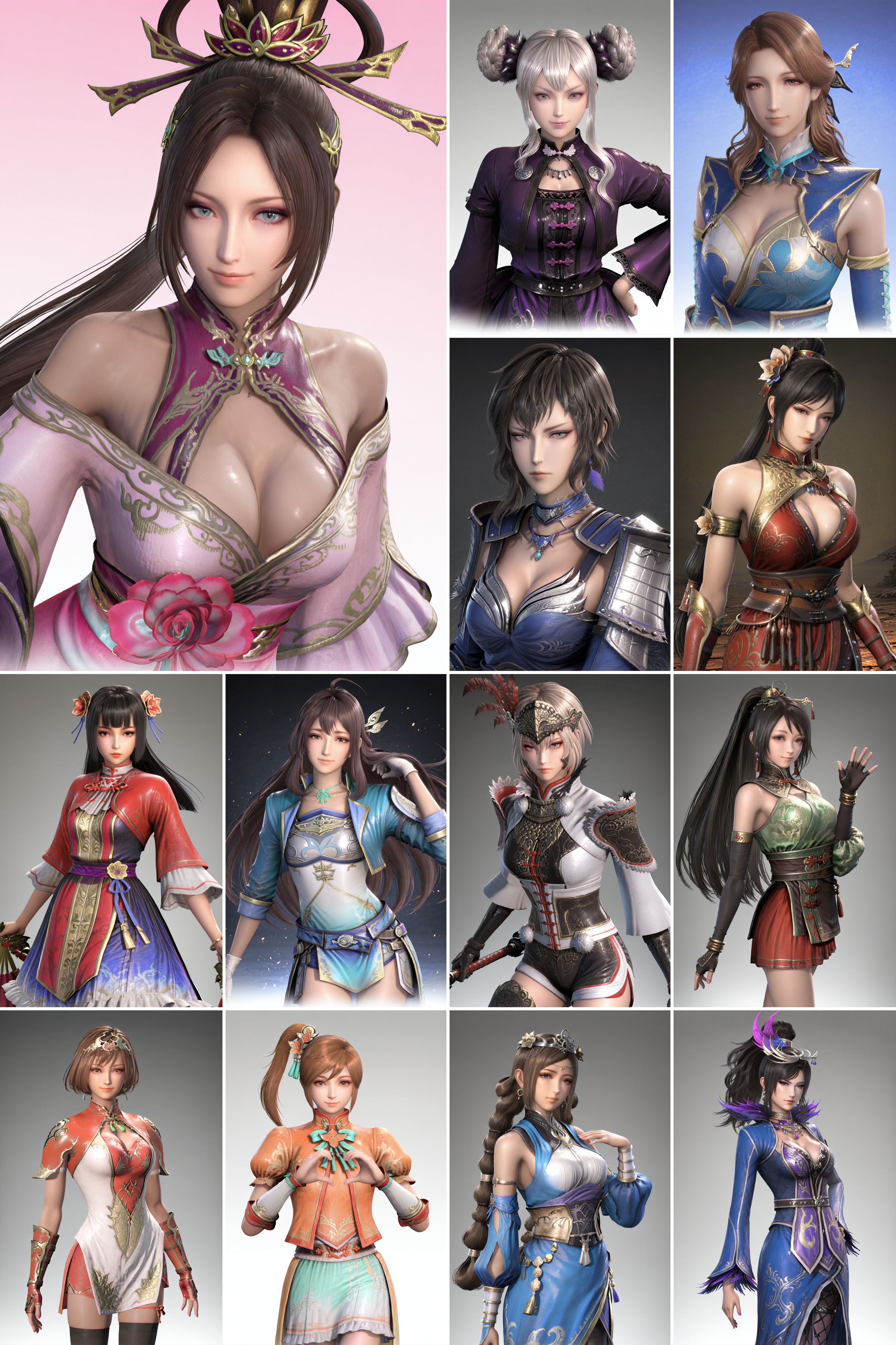 19 in 1，真・三國無双8 /Dynasty Warriors 9 /真三国无双8 illustrious XL_v1.0
