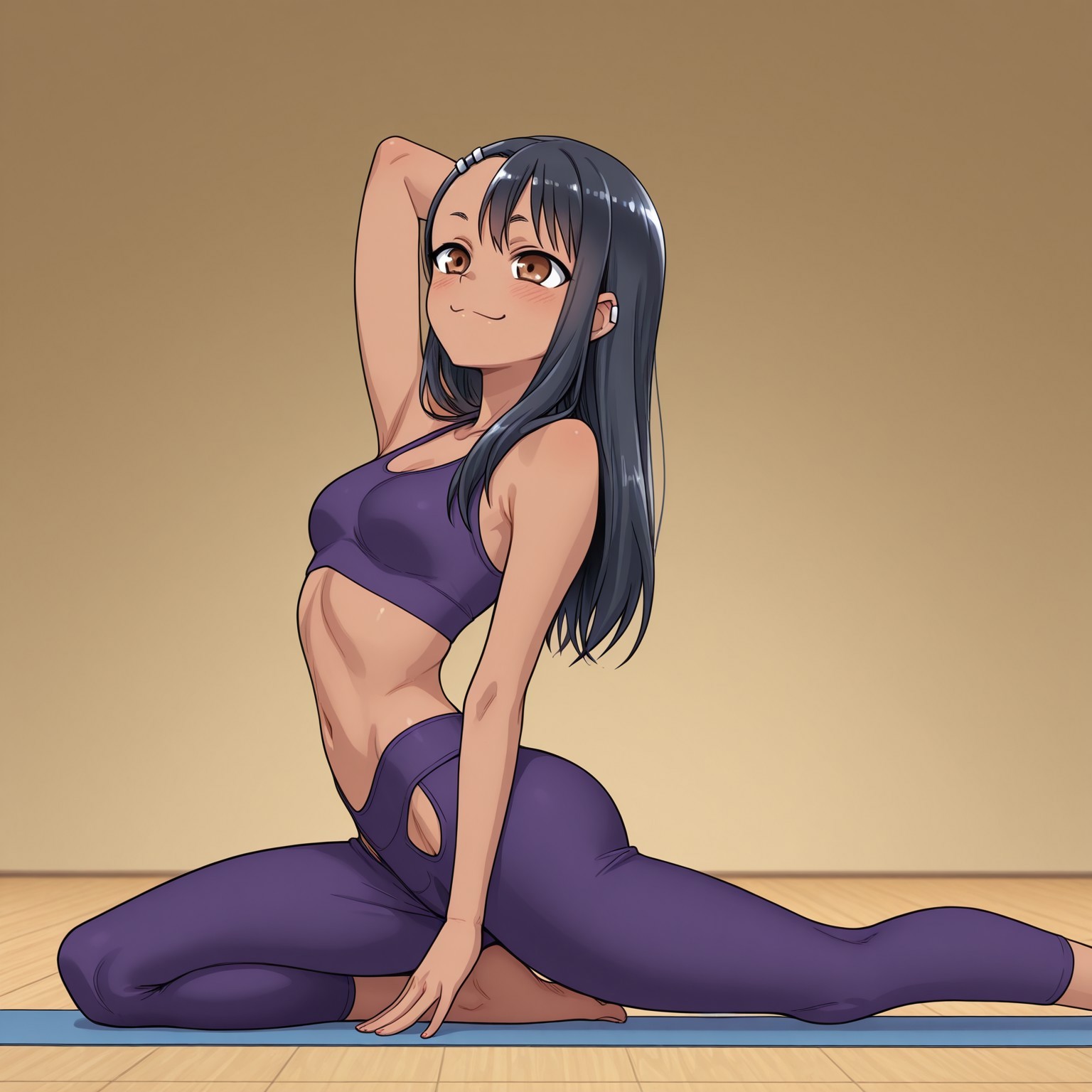 Pigeon pose / concept / yoga