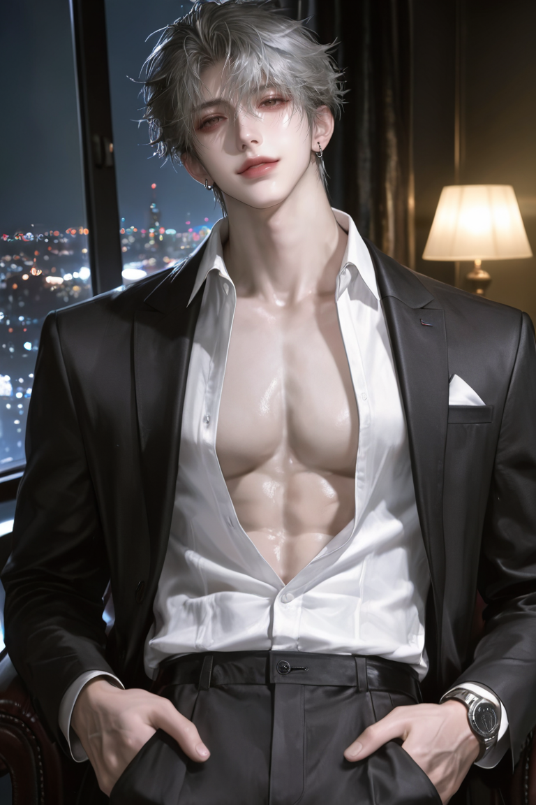 Illustrious Semi-realistic male large model-DQ 2.0