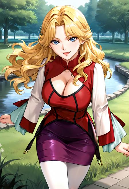 Leona Garstein Super Robot Wars OG