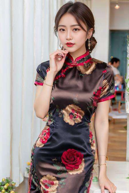 Qipao model sale