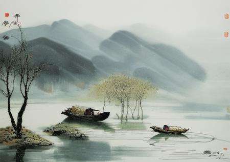 中国彩墨-Chinese ink painting - v1.0 | Tensor.Art