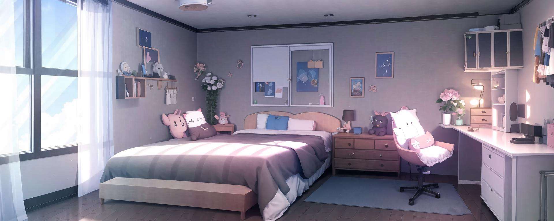 Ephemeral || Lookism×reader | Living room background, Bedroom night, Fancy  bedroom
