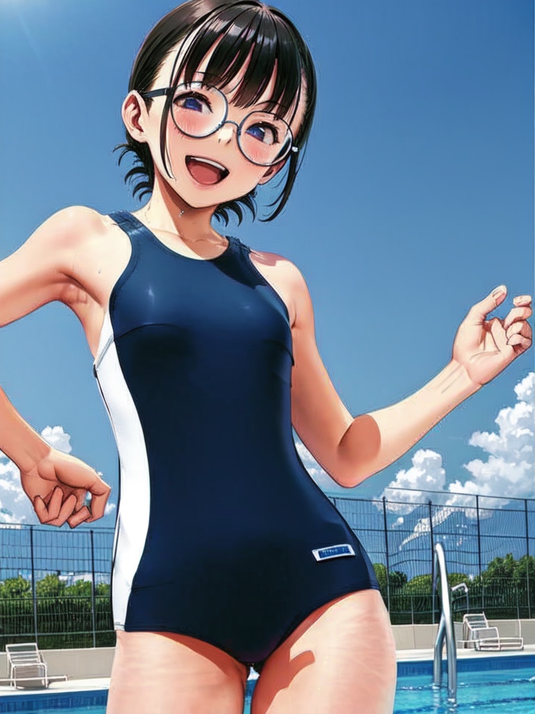 school swimsuit TYPE: KK-1750