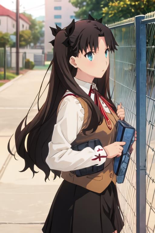 AI Art LoRA Model: Tohsaka Rin  Fate/stay night: Unlimited Blade