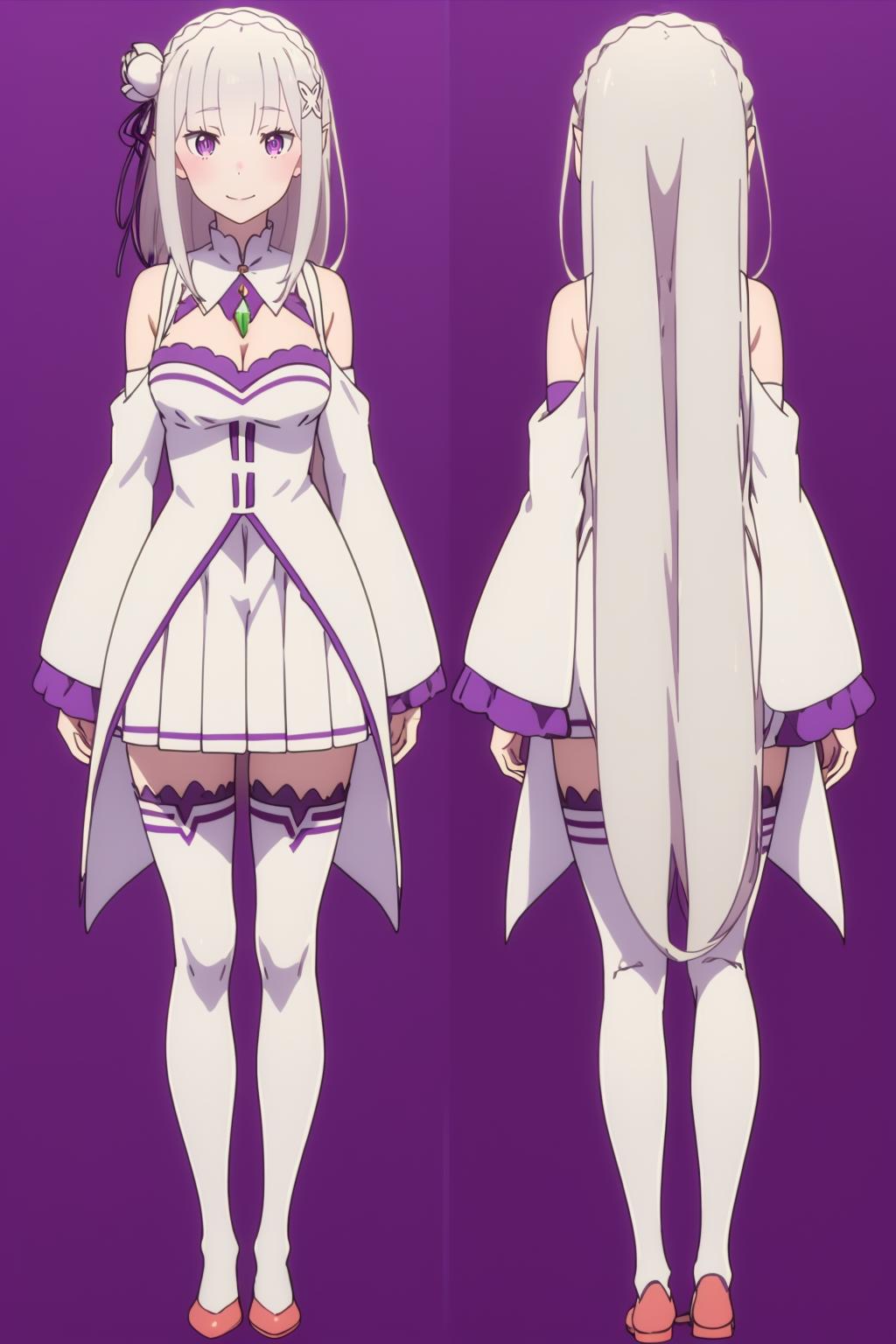 Emilia - All Clothes (Re:Zero) SeasonBuildTree1422