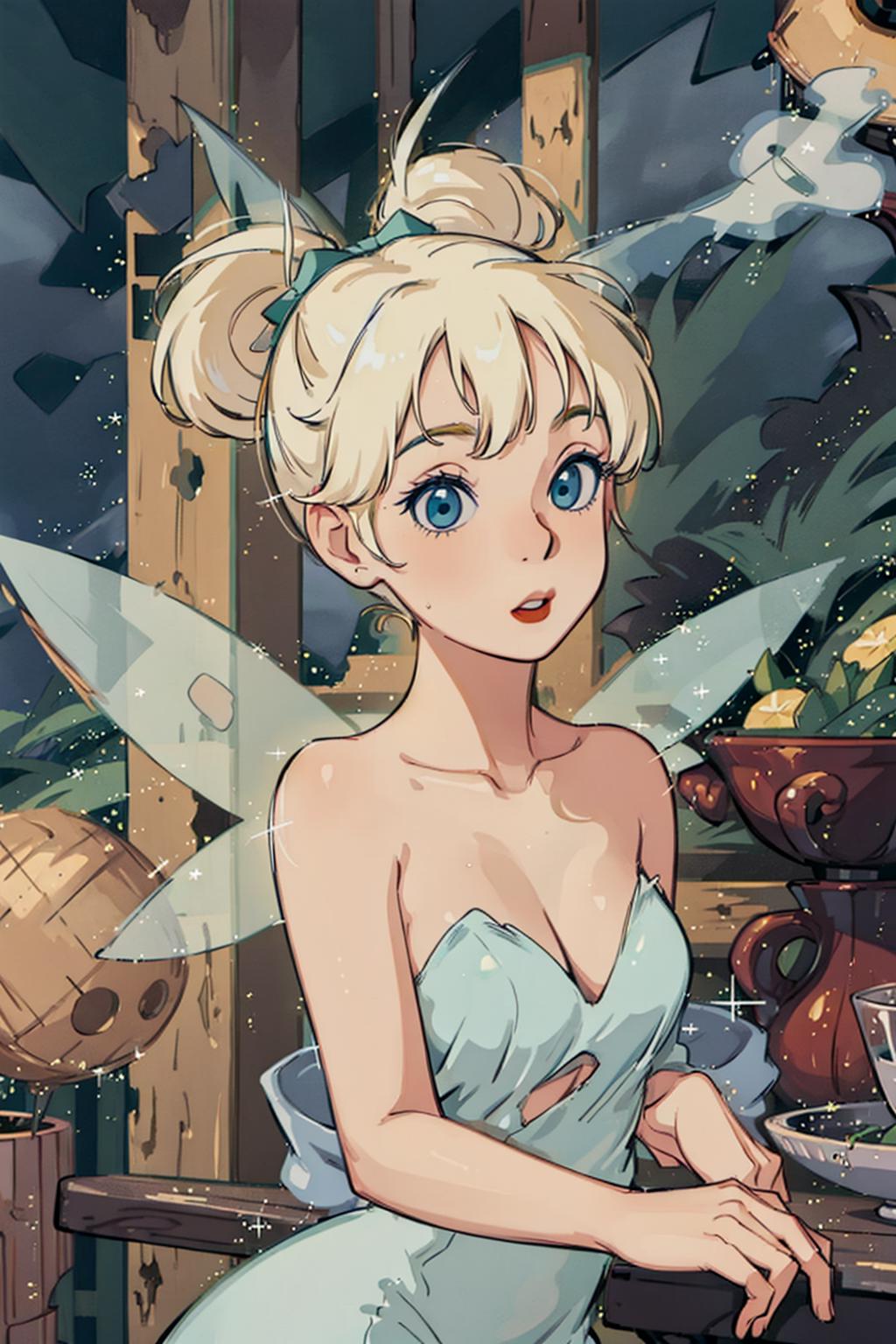 I love the anime style. Terence x Tink. | Tinkerbell and terence, Tinkerbell  disney, Disney fairies
