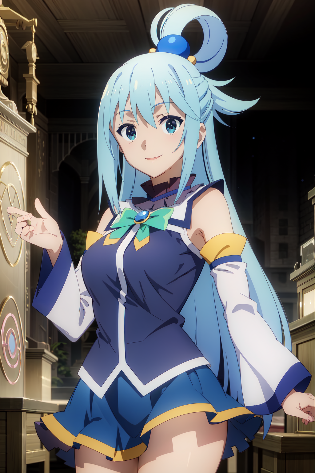 Aqua art by mimi (ranma3049) : r/Konosuba