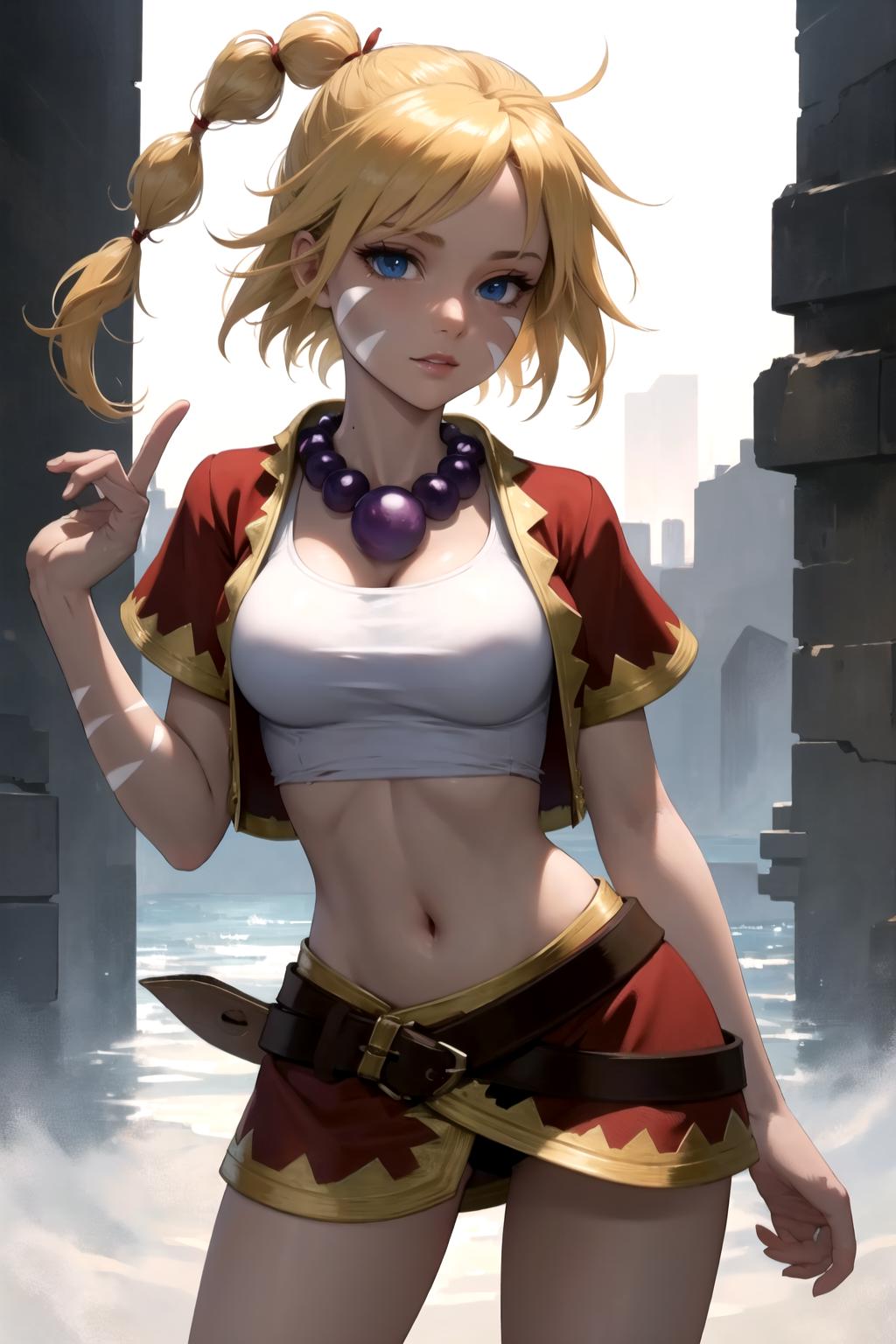 kid (chrono cross) drawn by hungry_clicker