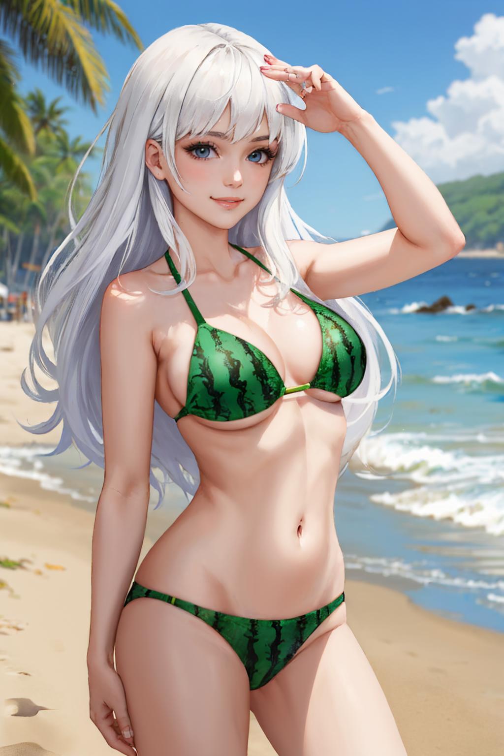 Watermelon Print Bikini | Attire