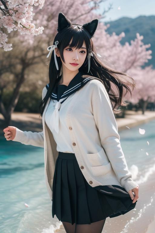 碧蓝爱宕校服azur lane atago school unifrom - 1.1 | Tensor.Art