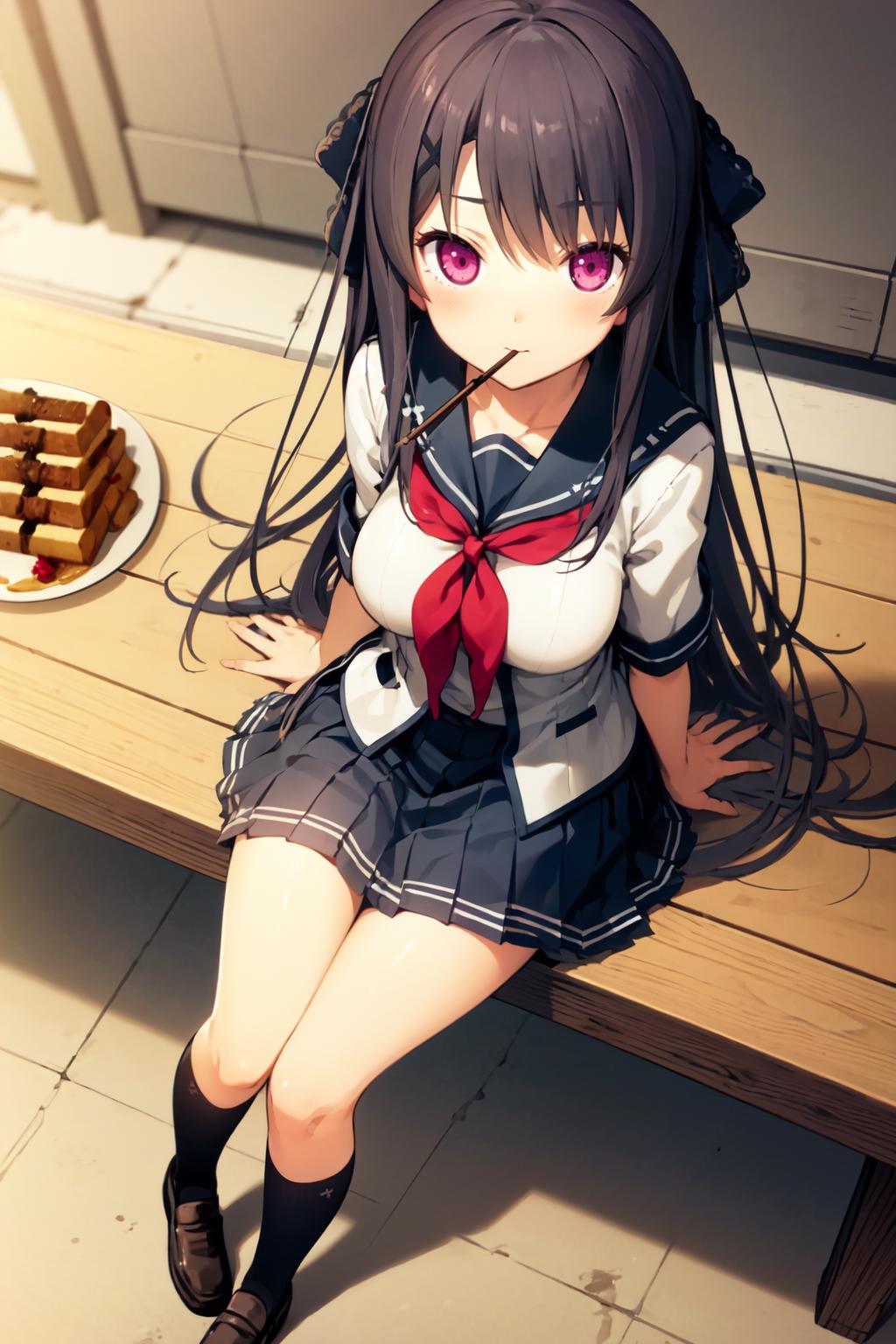 Misaki Tobisawa 鳶沢みさき (Aokana) MelmothTheWanderer