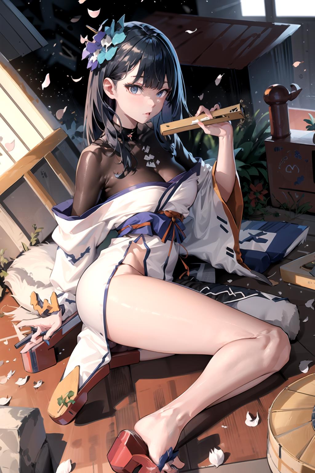 Change-A-Character: Courtesan, Japanese Courtesan!