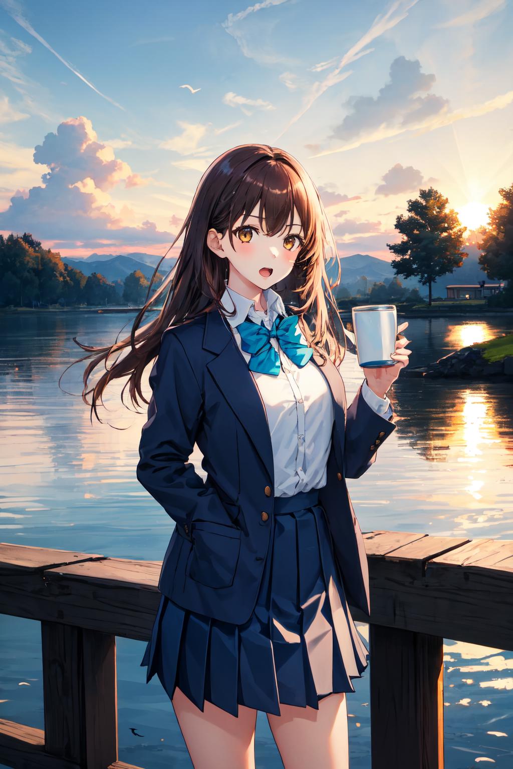 Nozomi Inazuki 稲月望 || Protocol: Rain | Tensor.Art | Tensor.Art