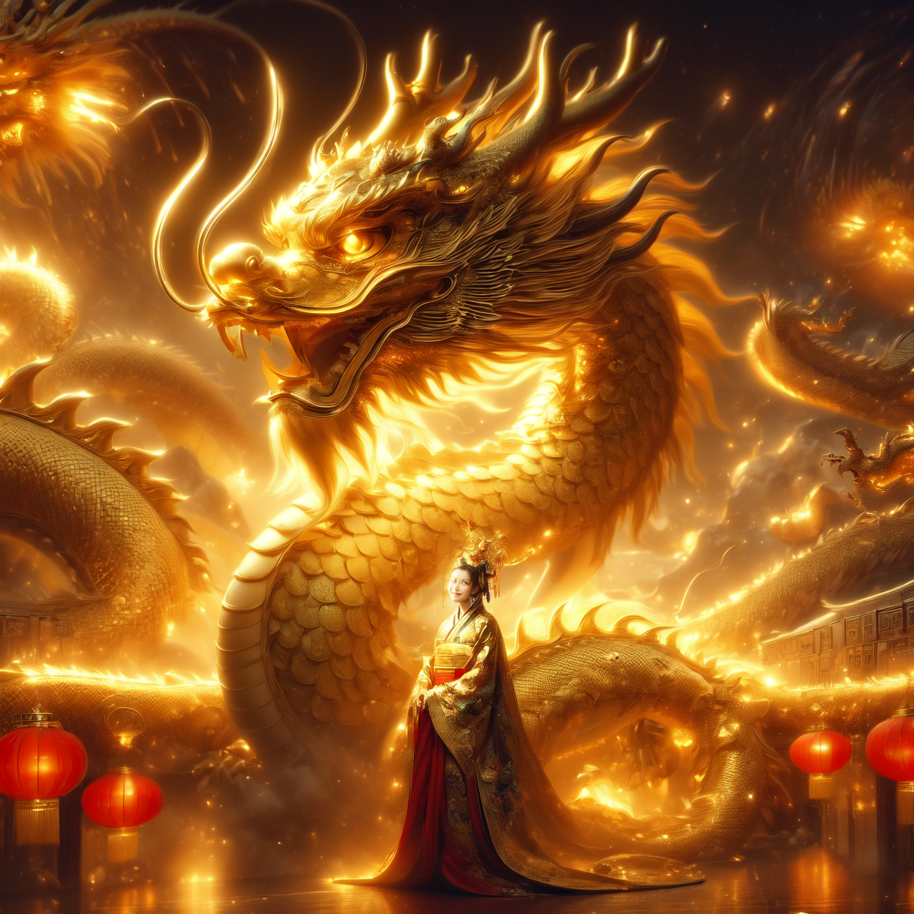 Golden Dragon Welcoming Spring 金龍迎春 - FuturEvoLab - v1.0 
