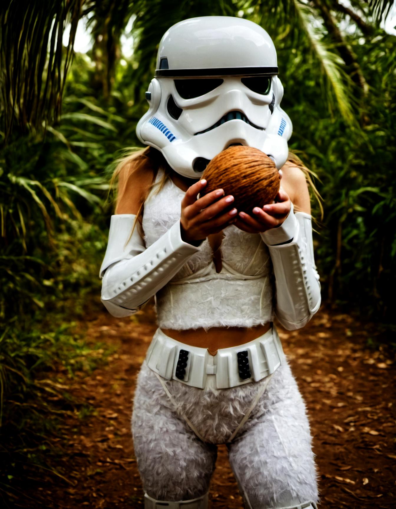 Star Wars Sexy Attire SDXL Stormtrooper Tensor.Art