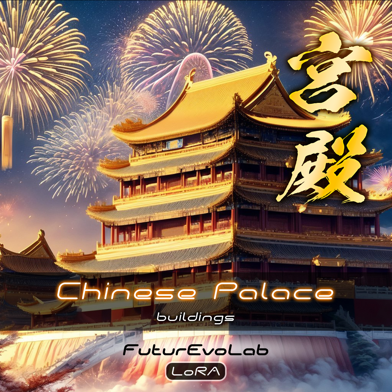 Chinese Palace - FuturEvoLab - v1.0 | Stable Diffusion LoRA 