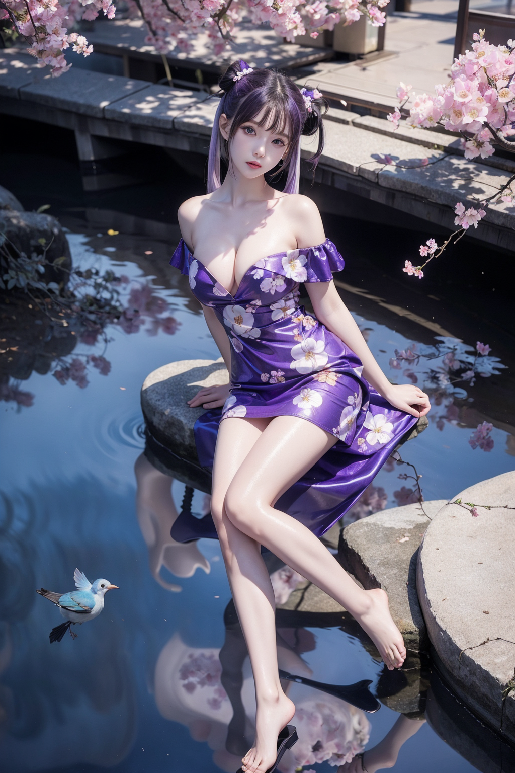 Flowing light reflecting the moon流光映月 v1
