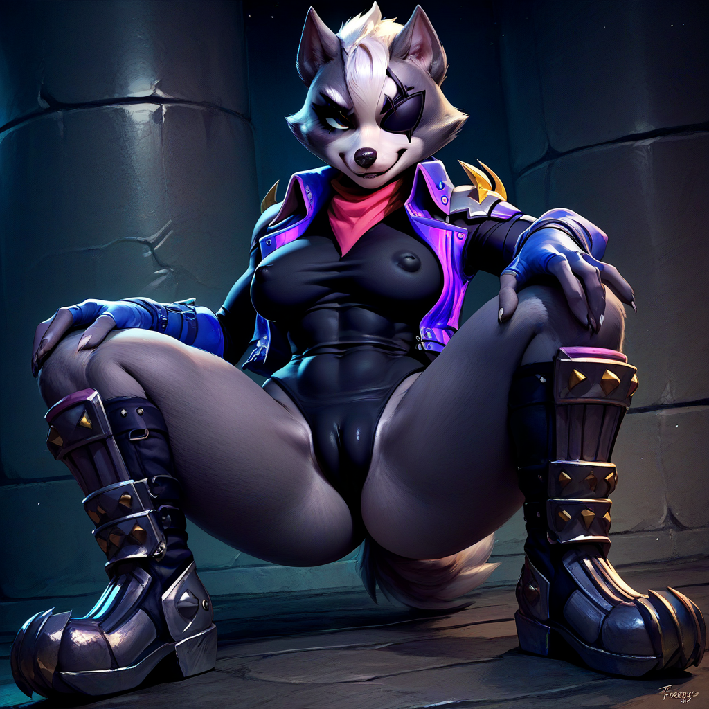 Female Wolf O'donnell ( Crossgender/ R63 ) v1