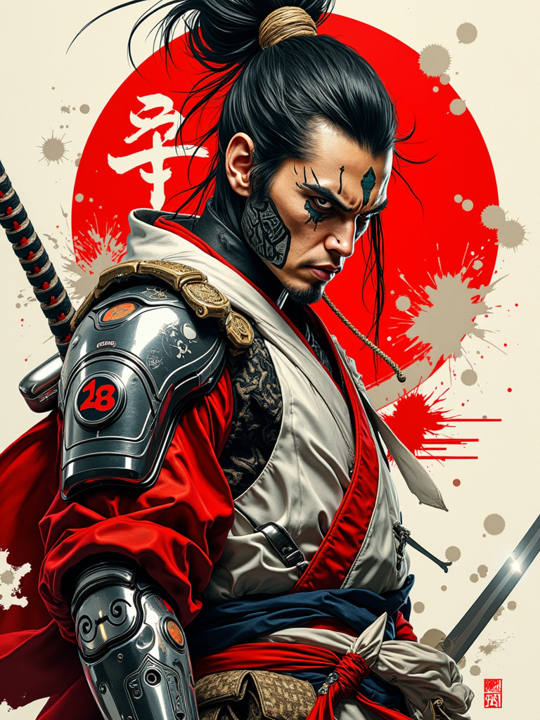 ORENZ FLUX - Samurai art 2025-01-09 08:34:46