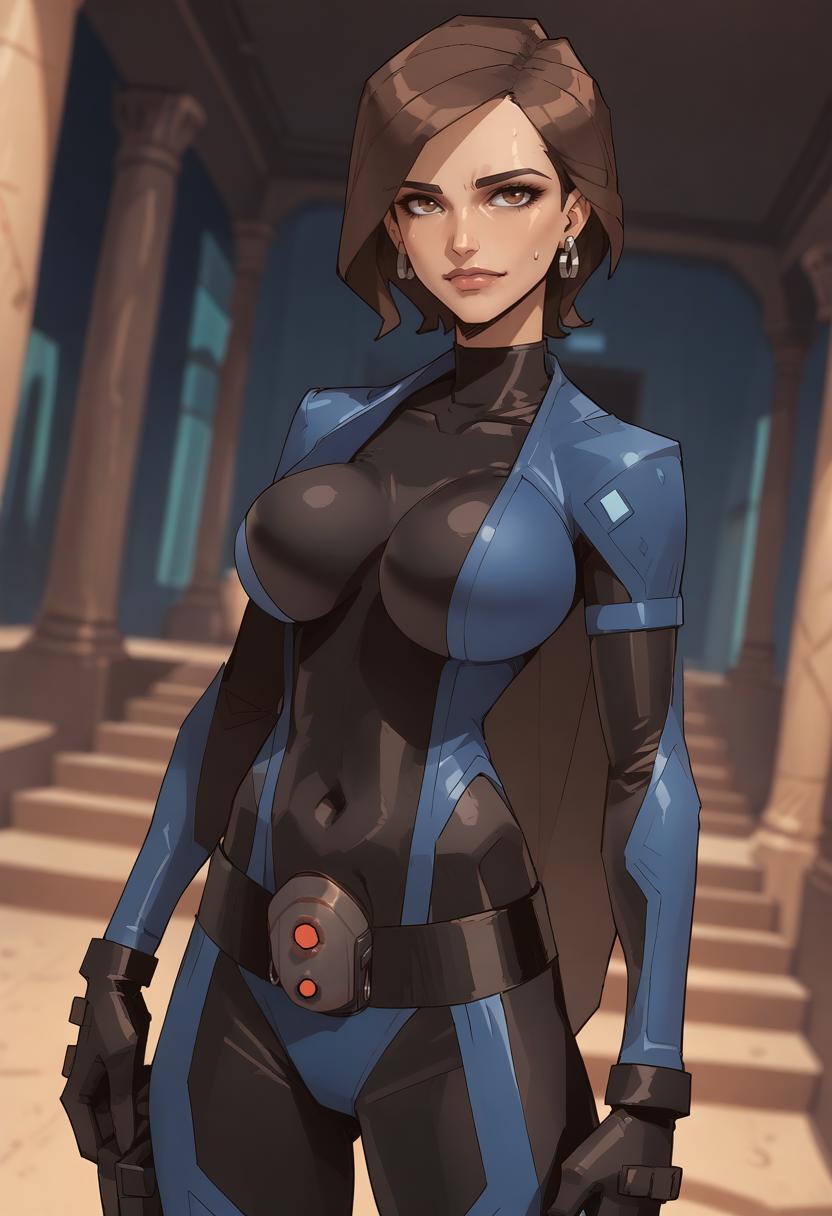 Harah, Fremen leader, (Dune, Behind the dune), LoRA, SDXL