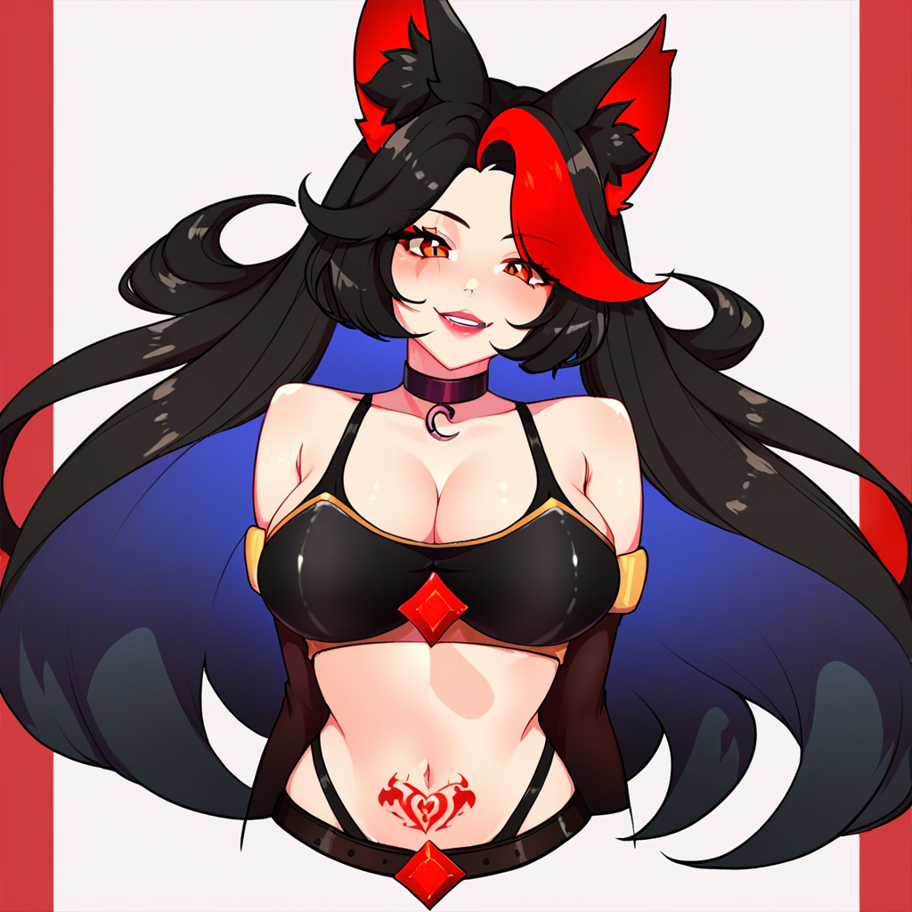 Suki - The Blood Moon Kitsune