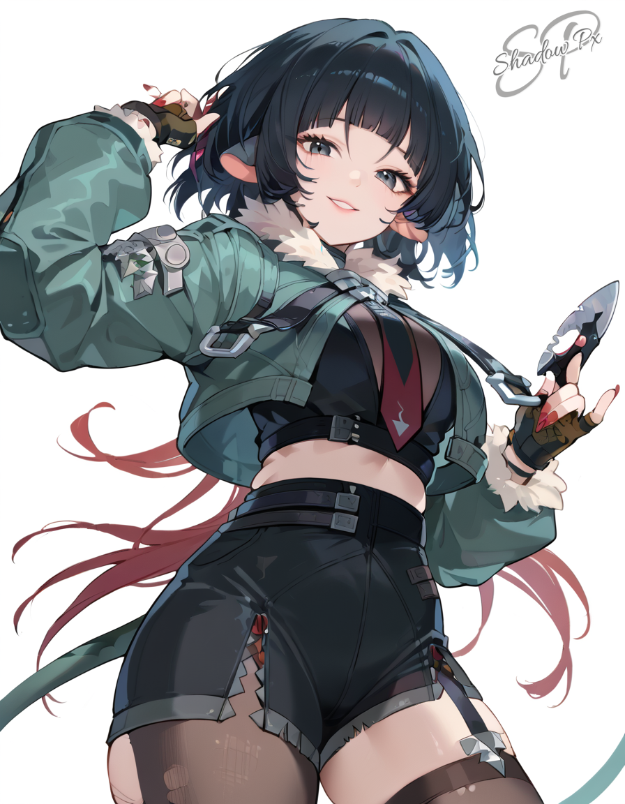 Jane Doe [Zenles Zone Zero] [Pony] [Illustrious]