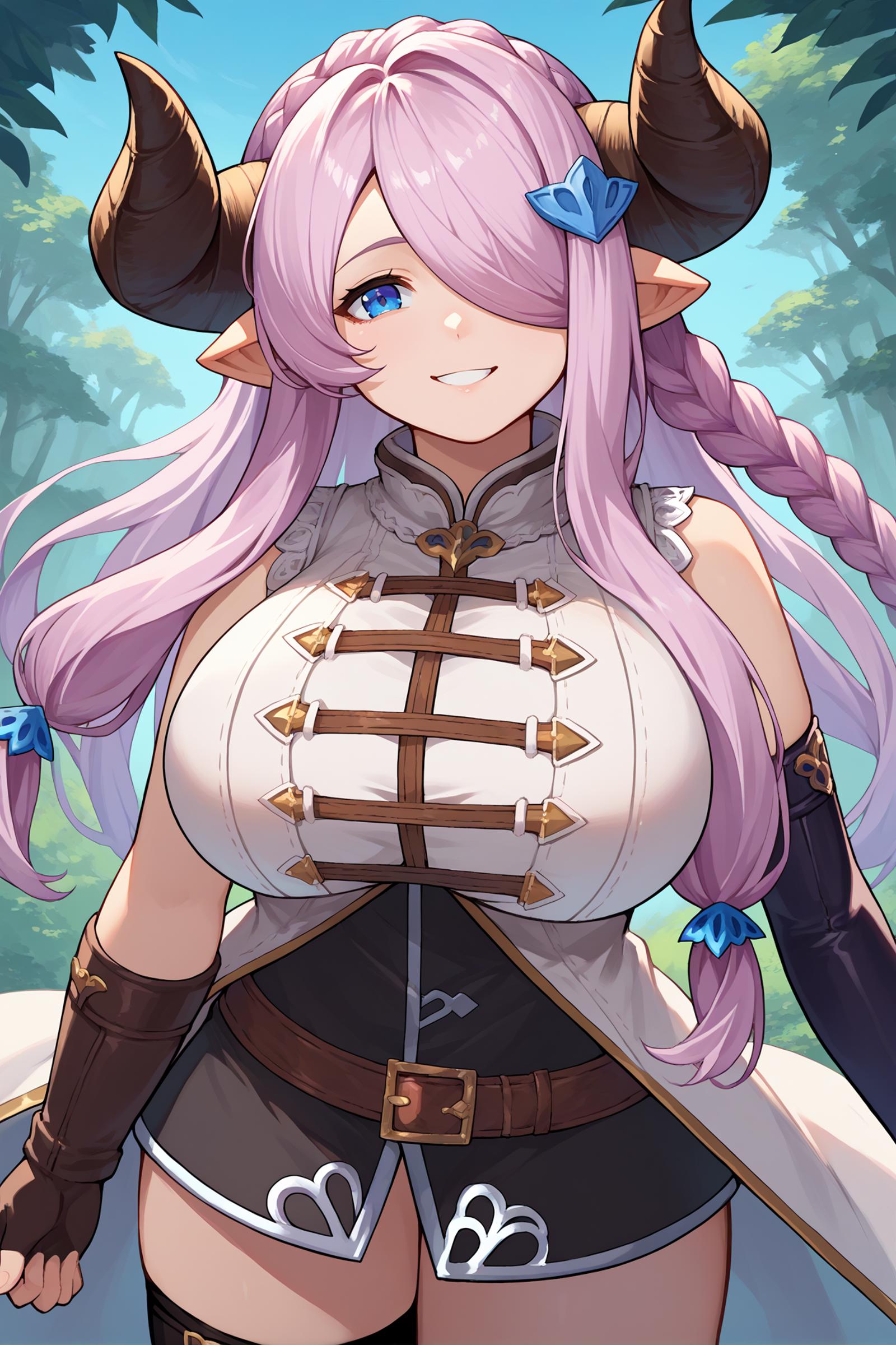 Narmaya/ナルメア (Granblue Fantasy) SDXL LoRA | 7 Outfits [Pony Diffusion]