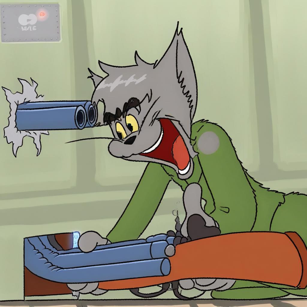 Tom shotgun meme
