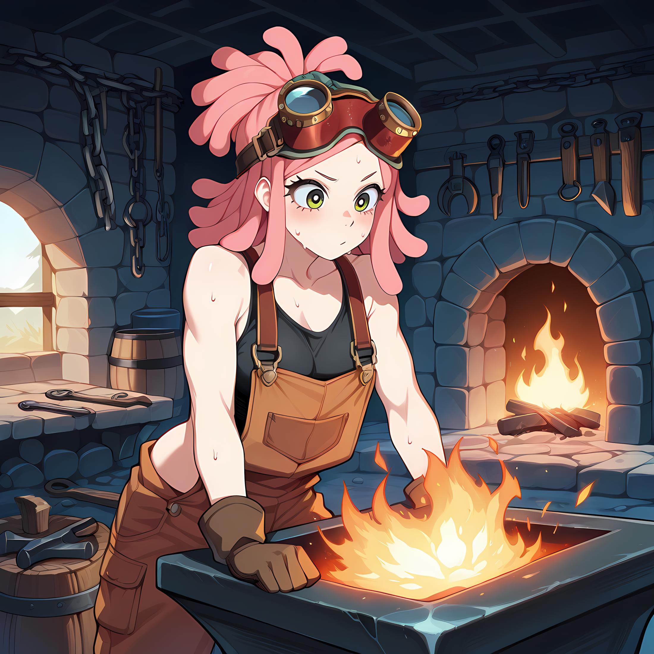 Blacksmith Forge - Illustrious