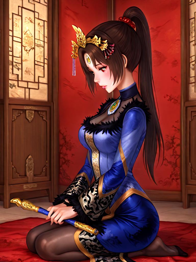 Zhen JI - Zhen Fu (Dynasty Warriors 4) / 甄姬 - 甄宓 （真·三國無雙3）