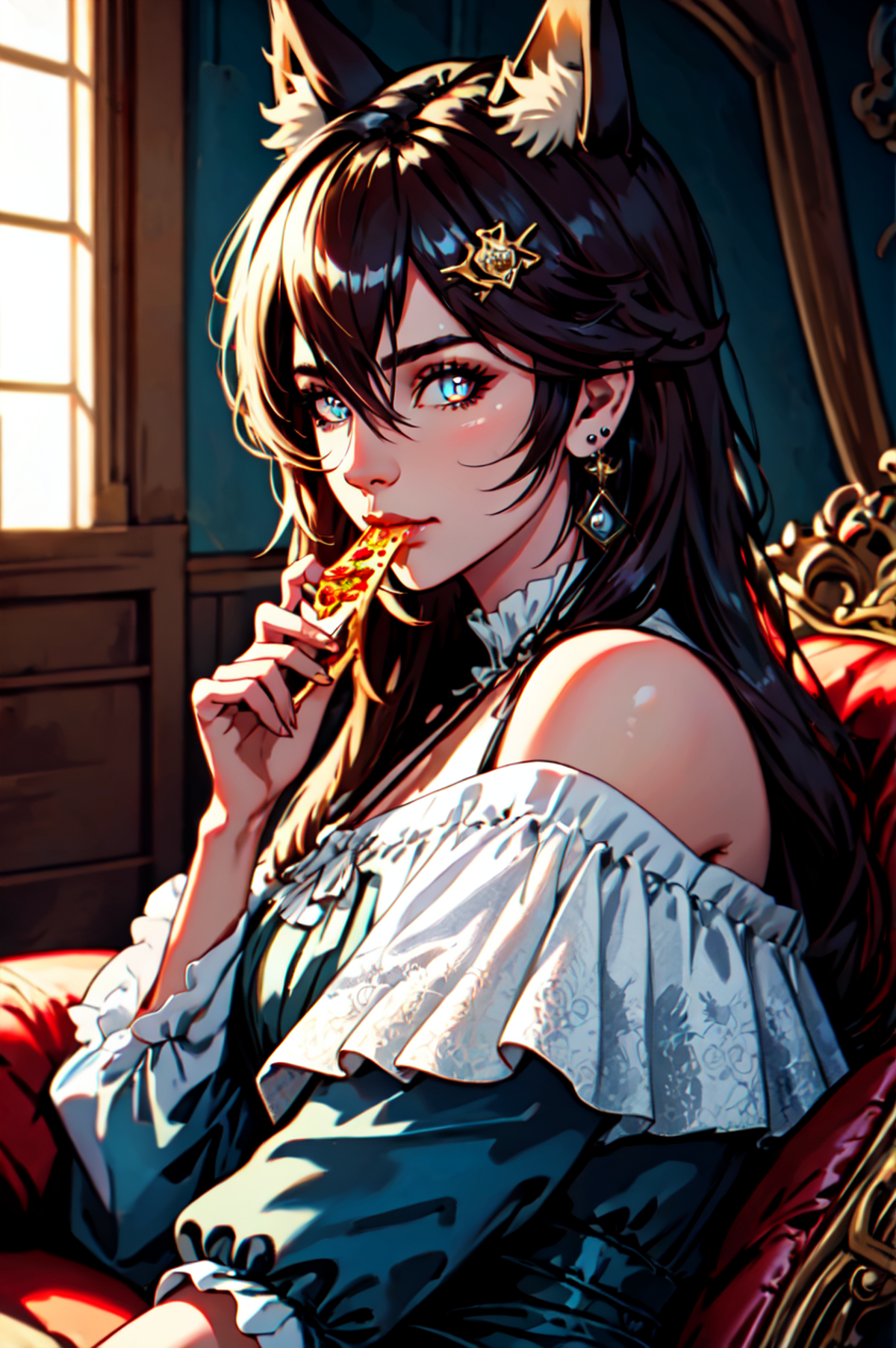 Victorian Fox Girl Set (Textual Inversion) - VictorianFoxGirl